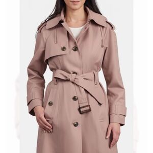London Fog Women's Blush Trench Coat